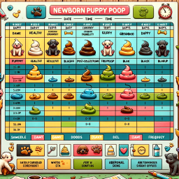 Newborn Puppy Poop Chart: Decoding What Colors and Textures Mean